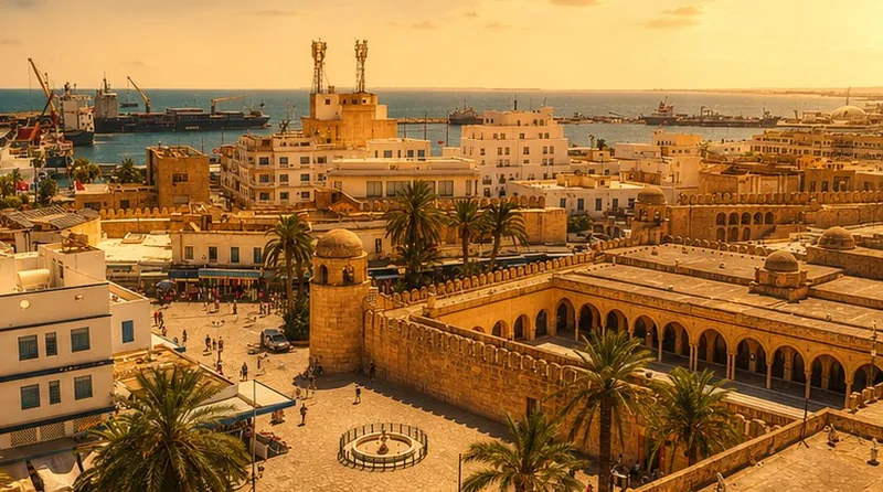 Altstadt und Hafen von Sousse